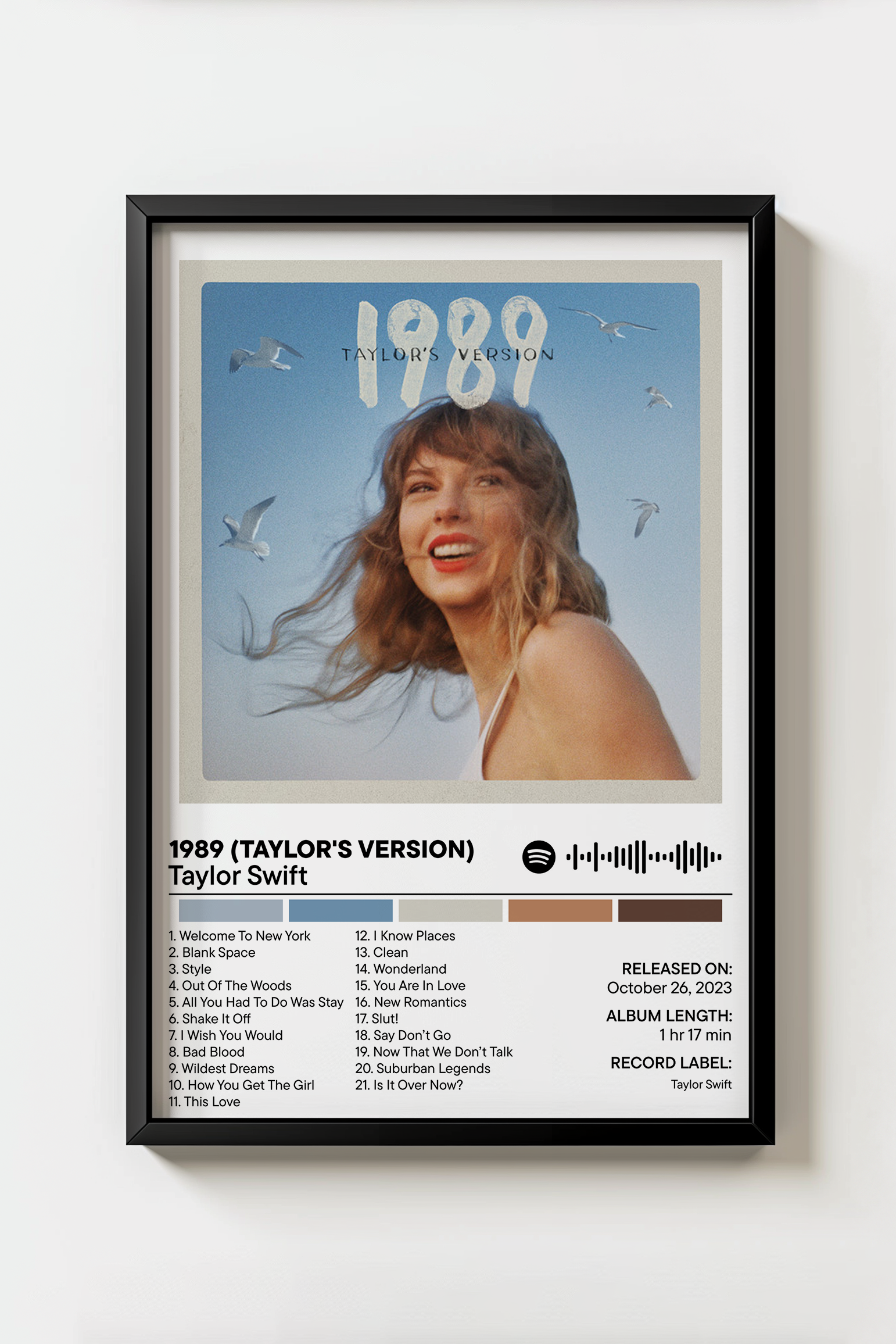 1989 (Taylor's Version) – Midnight Decor